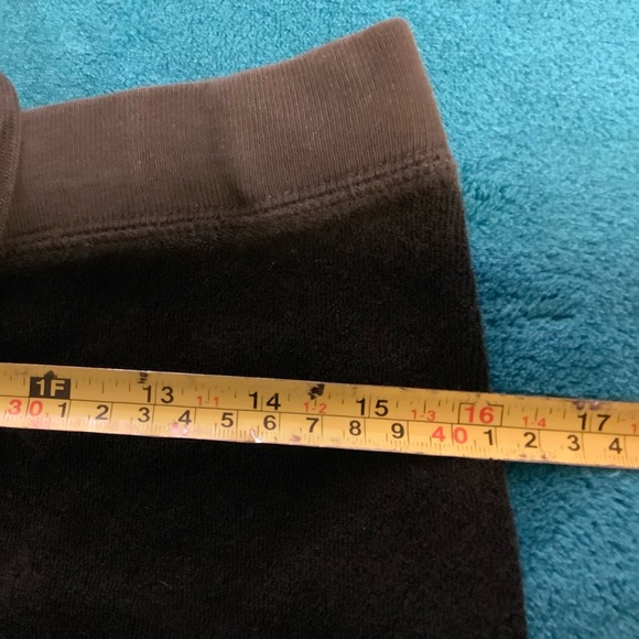 Juicy Couture 90s Terry Pants 30 x 32 Zip Up Hoodie Tracksuit Y2K - Picture 11 of 14